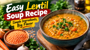 Easy Lentil Soup Recipe