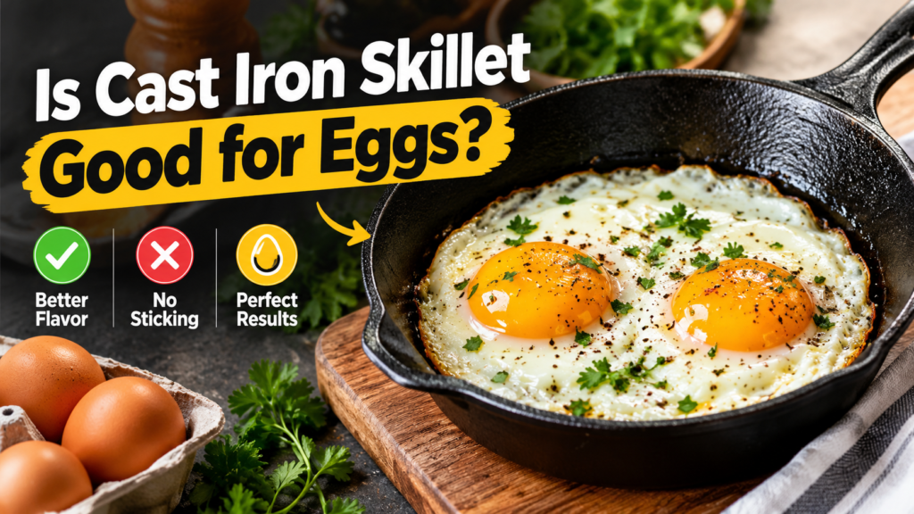 Is Cast Iron Skillet Good for Eggs