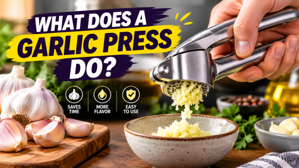 What Does a Garlic Press Do