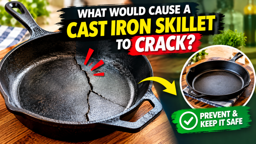 What Would Cause a Cast Iron Skillet to Crack