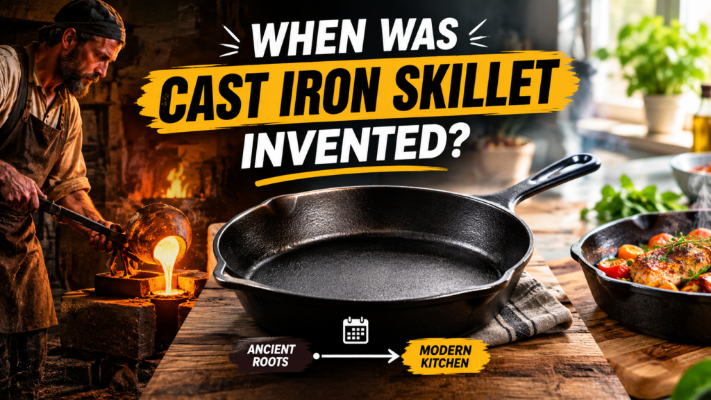 When Was the Cast Iron Skillet Invented