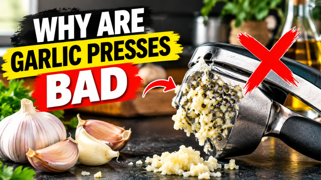 Why Are Garlic Presses Bad