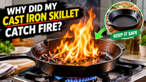 Why Did My Cast Iron Skillet Catch Fire
