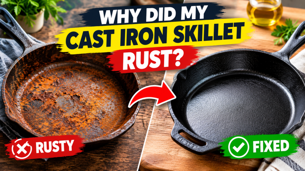 Why Did My Cast Iron Skillet Rust
