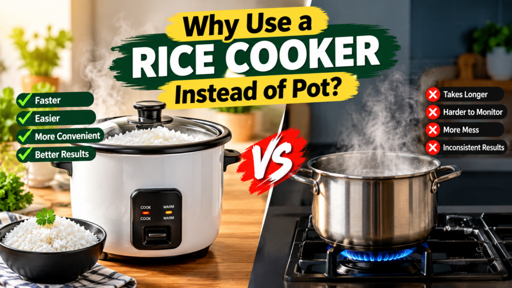 Why Use a Rice Cooker Instead of Pot