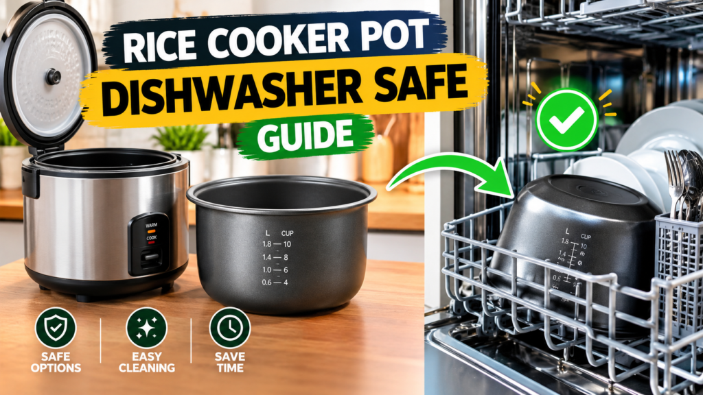 Rice Cooker Pot Dishwasher Safe Guide