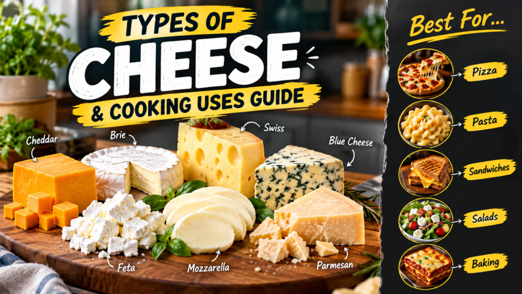 Types of Cheese and Cooking Uses Guide